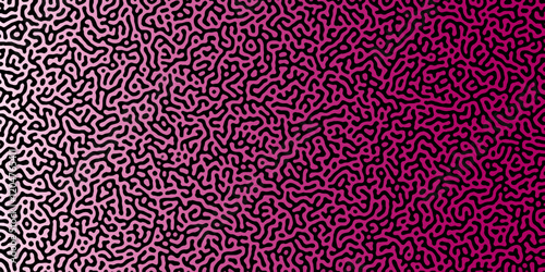 Abstract truing organic wallpaper Turing reaction diffusion monochrome seamless pattern .Monochrome Turing reaction background .Natural seamless line pattern. Linear design with biological shapes	
