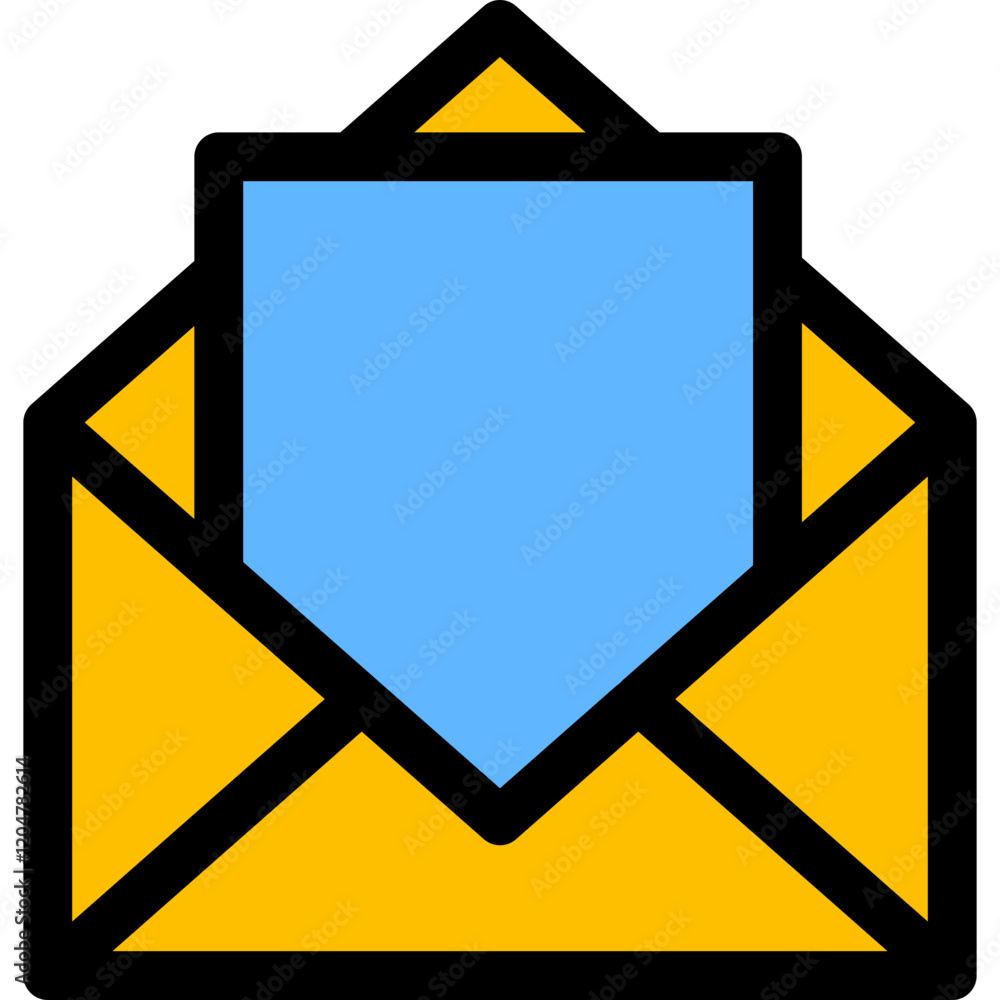 Open Email lineal color icon Open Email lineal color icon