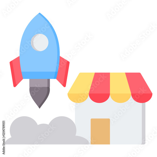 Startup Flat Icon