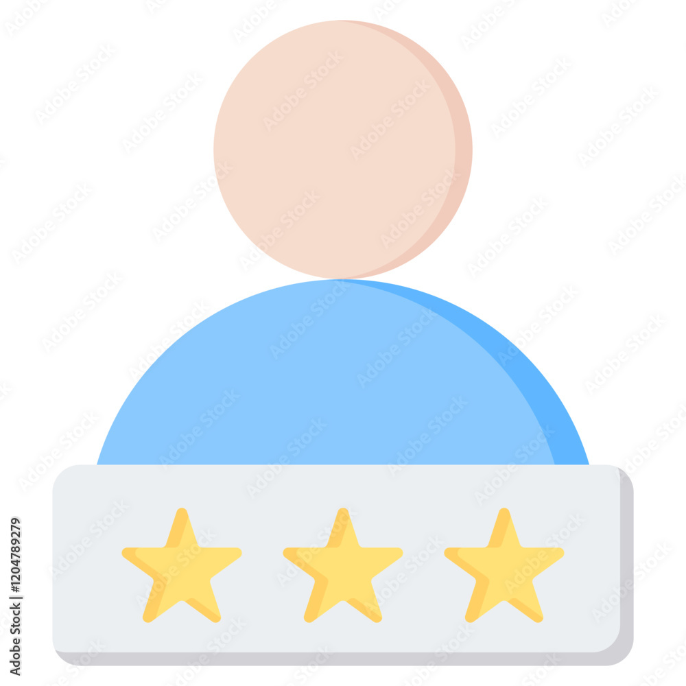 Customer Satisfaction Flat Icon