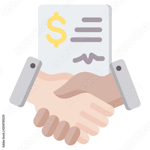 Negotiation Flat Icon