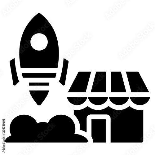 Startup Glyph Icon