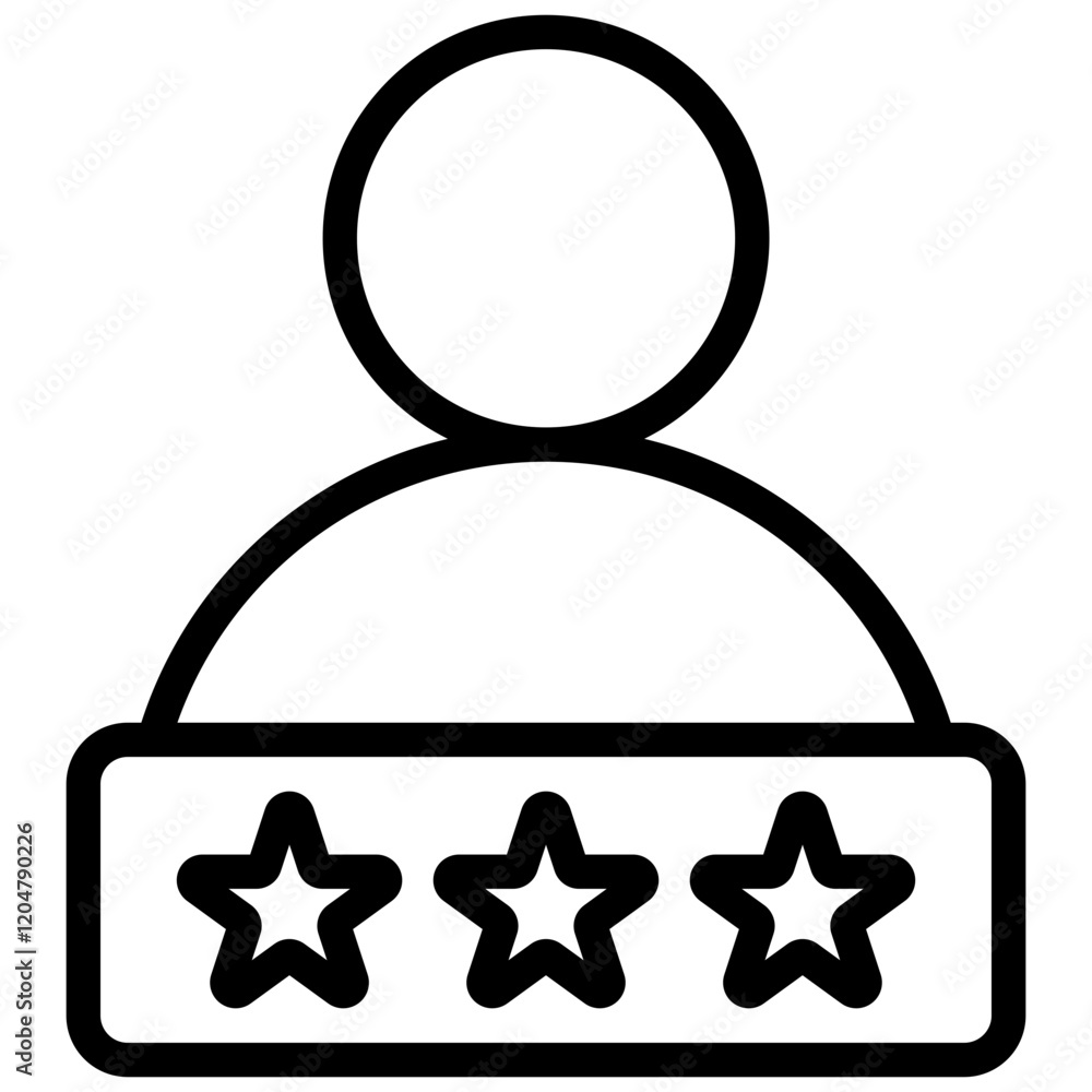 Customer Satisfaction Outline Icon