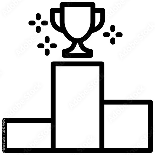 Competition Outline Icon