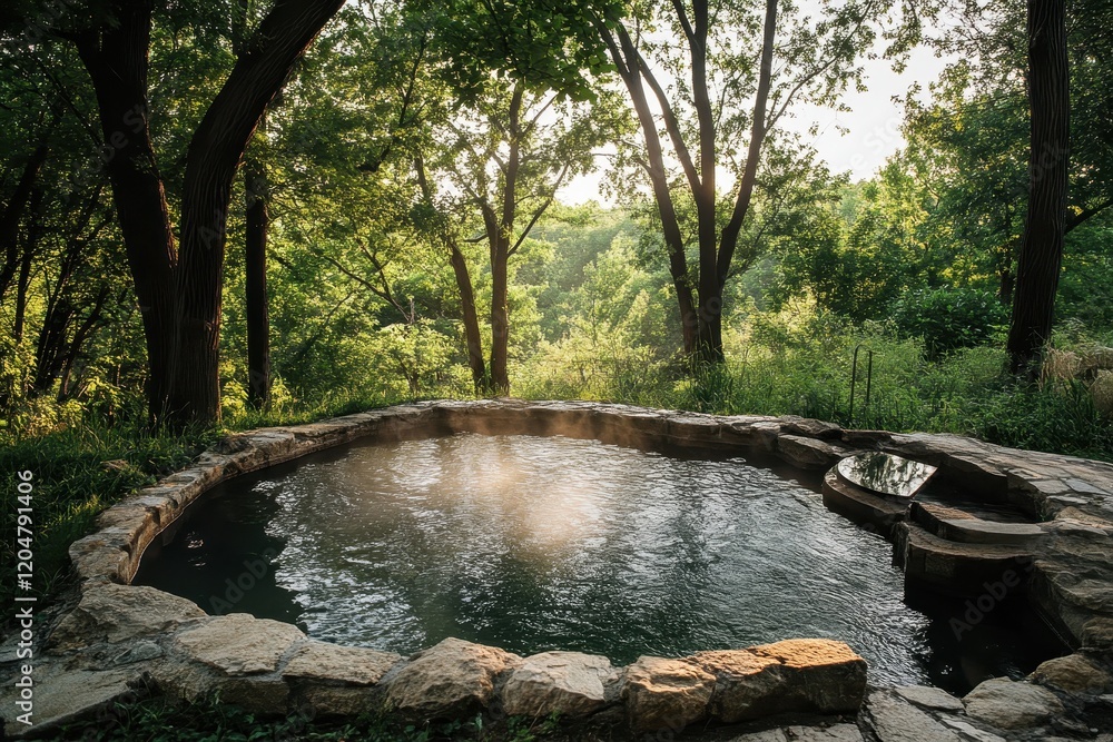 Spring water in picturesque surroundings Spring water in picturesque surroundings