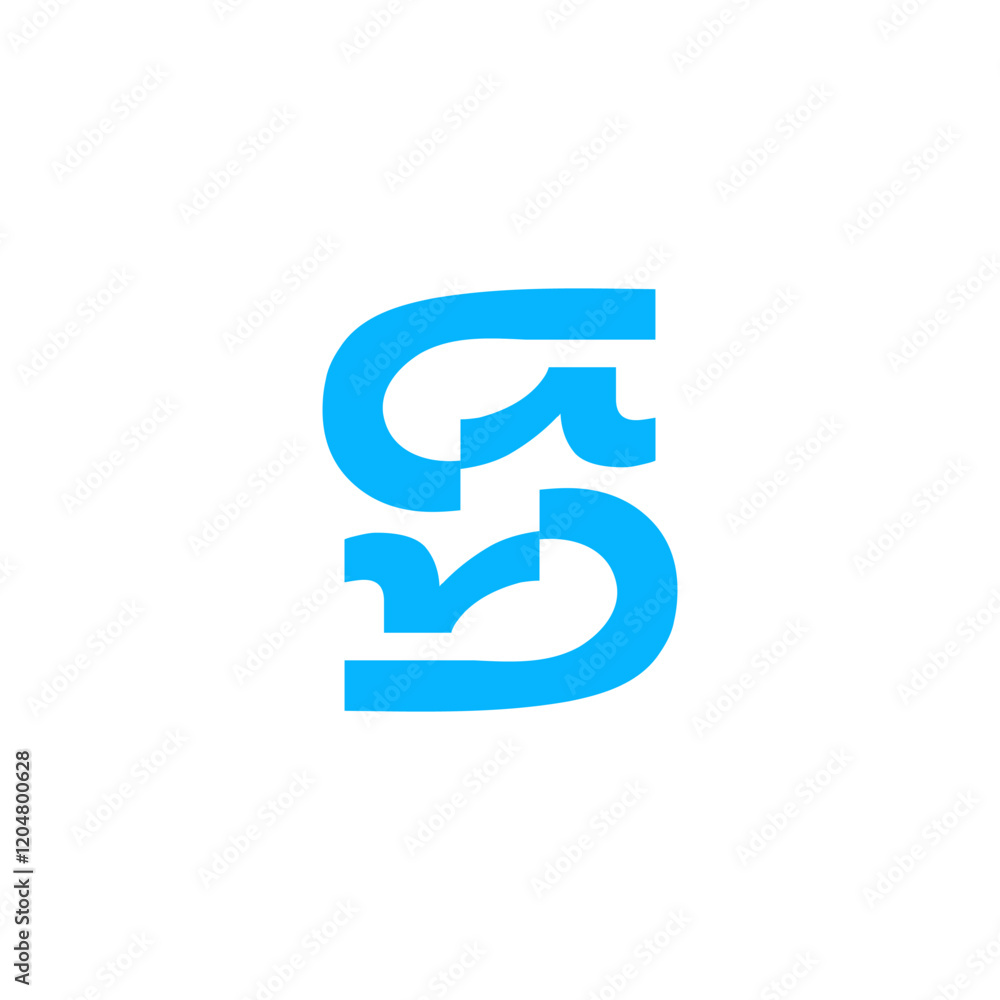 Simple letter S icon logo design vector template Simple letter S icon logo design vector template