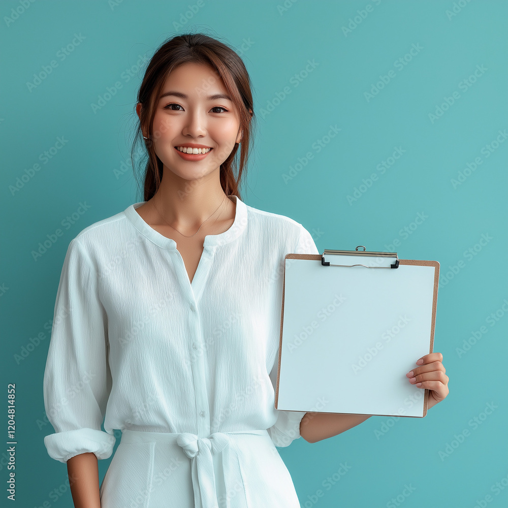 Confident asian woman business trainer coach leader give flip chart presentation consulting clients teaching employees training Confident asian woman business trainer coach leader give flip chart presentation consulting clients teaching employees training