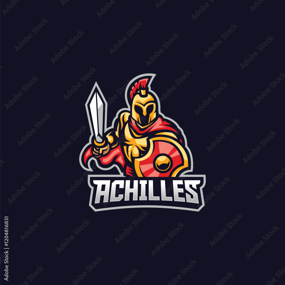 Achilles Esport Logo Template Achilles Esport Logo Template