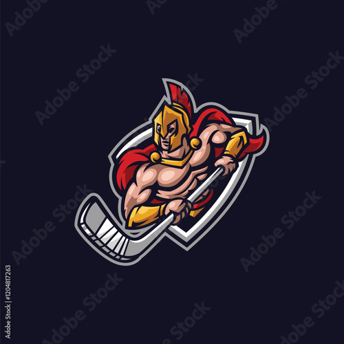 Spartan Hockey Esport Logo
