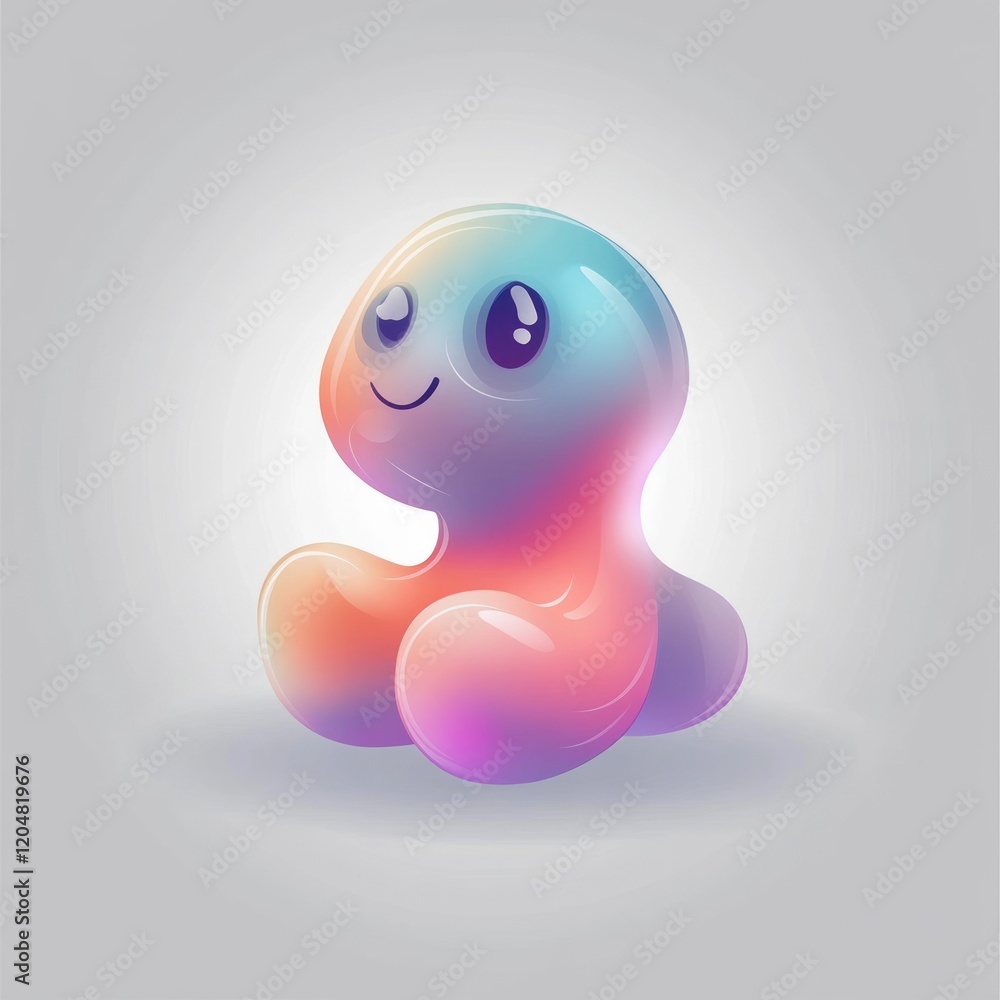 Final version of crinkle toy vector illustration Final version of crinkle toy vector illustration