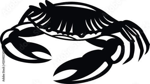 vector illustration of  Sea Crab
