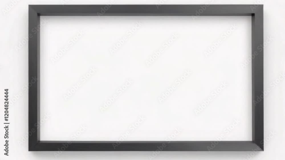 white wooden frame white wooden frame