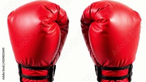 red boxing gloves