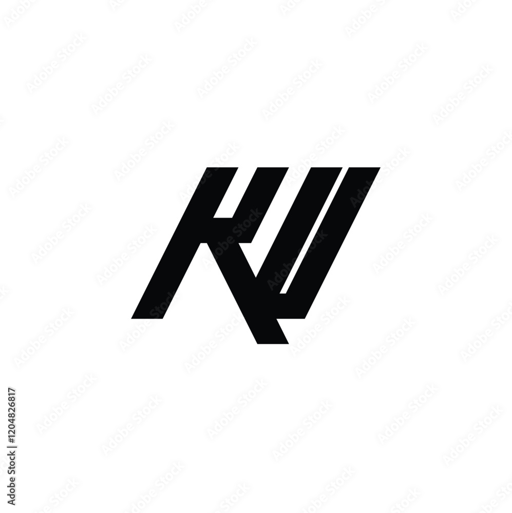 KU monogram logo design letter text name symbol monochrome logotype alphabet character simple logo KU monogram logo design letter text name symbol monochrome logotype alphabet character simple logo