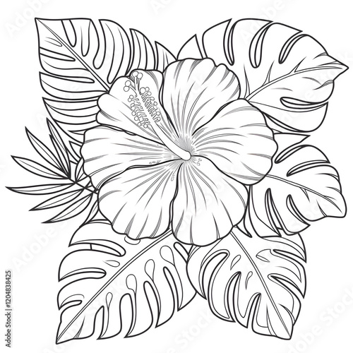 illustration of a flower