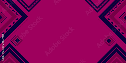Modern abstract background for banner, poster, presentation, power point, flyer, futuristic, corporate, decoration |Abstract background with dotted line, arrow, rectangle shape with hot magenta colour