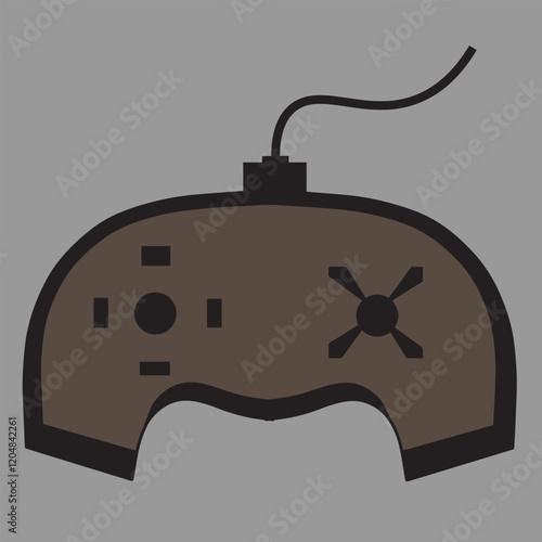 Square triangle cross playstation icon flat style