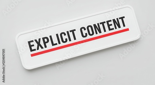 A clean label design featuring 