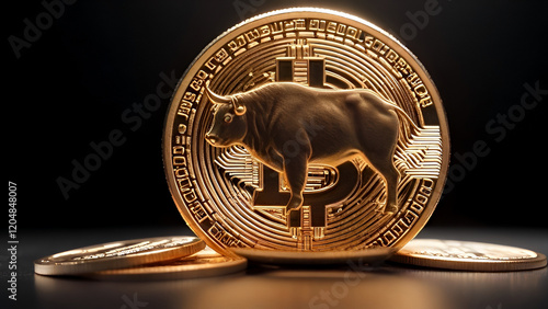 Bullish Bitcoin Momentum Generative AI