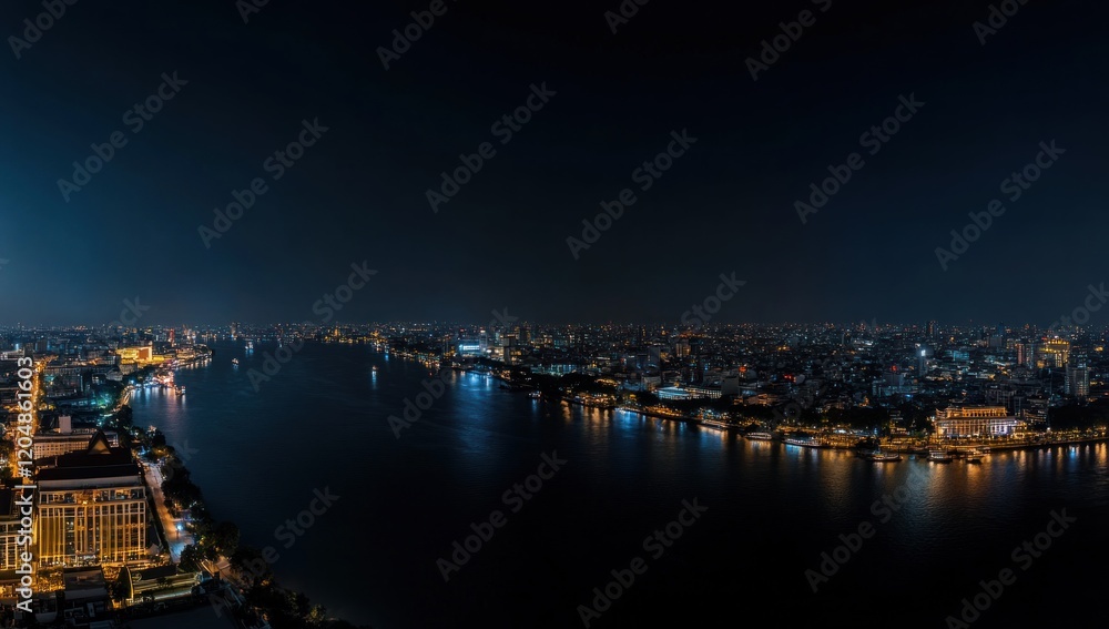 Night Lights of Bangkok: A Captivating Panorama Night Lights of Bangkok: A Captivating Panorama
