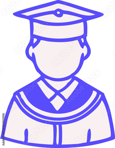 graduation svg icon