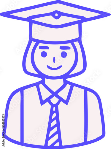 graduation svg icon