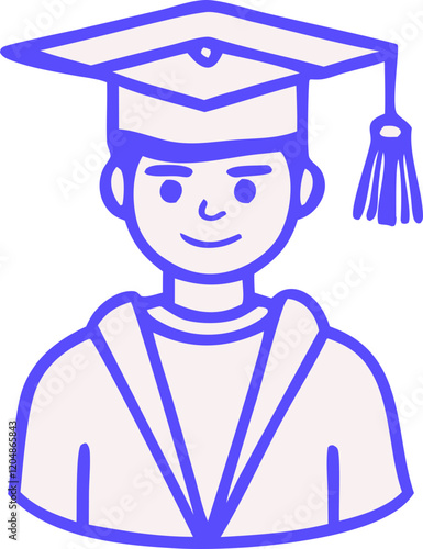 graduation svg icon