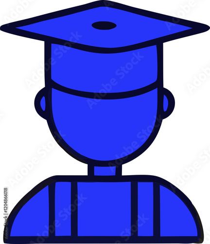 graduation svg icon
