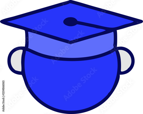 graduation svg icon