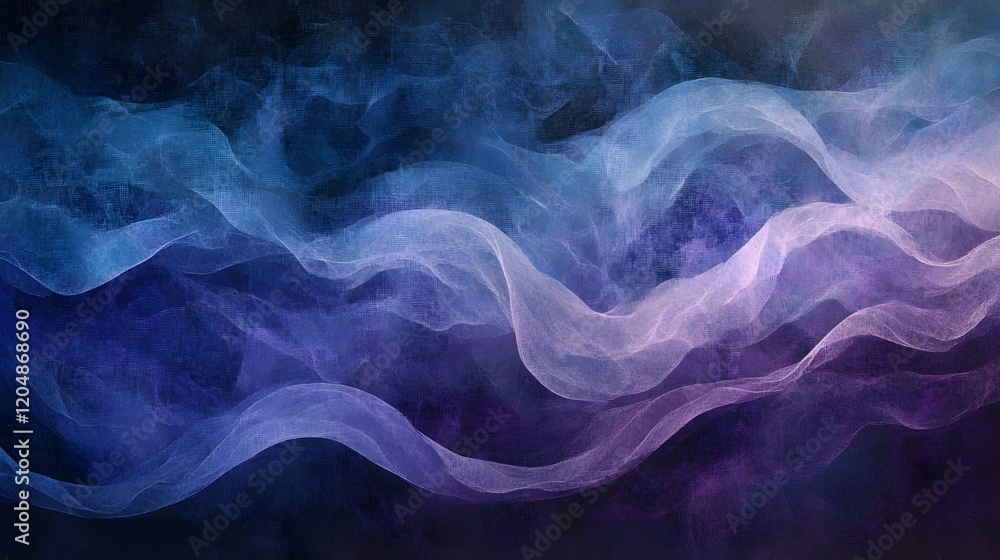 Obraz premium Fluid abstract waves digital art colorful background creative environment artistic viewpoint visual concept