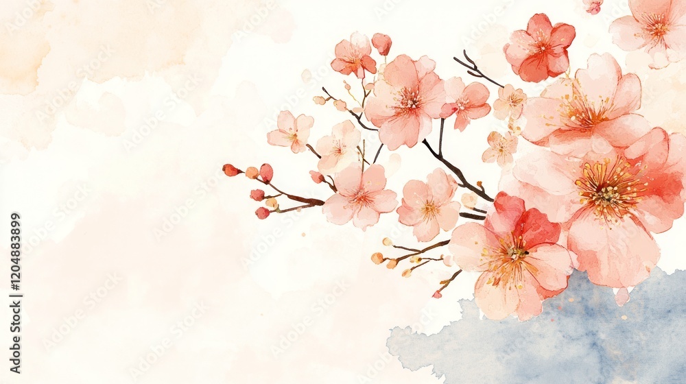 Floral Sale Banner for Chinese New Year with Elegant Peony and Sakura Blossoms, Lanterns, and Gift Card Featuring Paper Art Fortune and Luck Symbols Floral Sale Banner for Chinese New Year with Elegant Peony and Sakura Blossoms, Lanterns, and Gift Card Featuring Paper Art Fortune and Luck Symbols