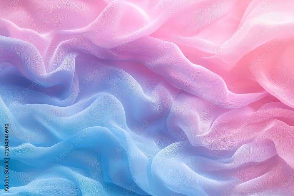 Fototapeta premium Pastel blue magenta gradient background, subtle gradients texture, event cover, seamless color flow, Generative AI