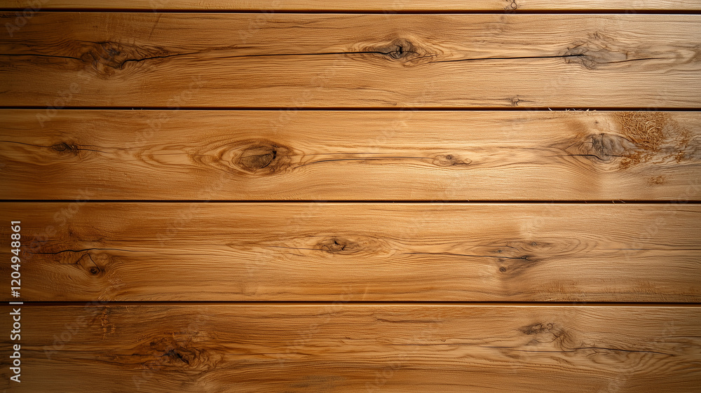 Fototapeta premium Rustic Old Wooden Textured Surface with Natural Cracks and Knots 