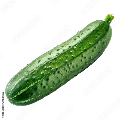 Cucumber isolated on transparent background