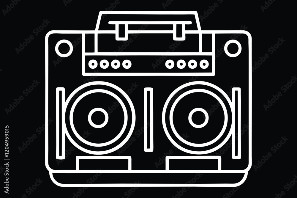 Dj mixer icon 