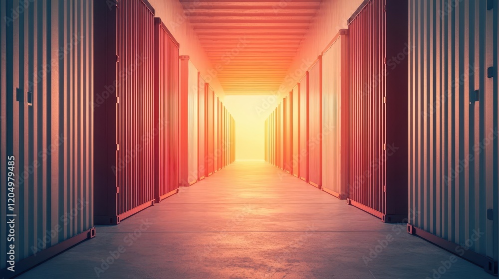 Biometric access control for highvalue cargo vault, modern freight security, cuttingedge logistics innovation Biometric access control for highvalue cargo vault, modern freight security, cuttingedge logistics innovation
