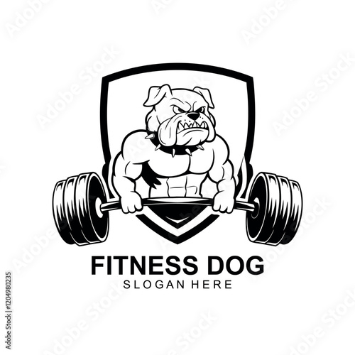 Fitness Bulldog Logo