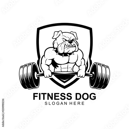 Fitness Bulldog Logo