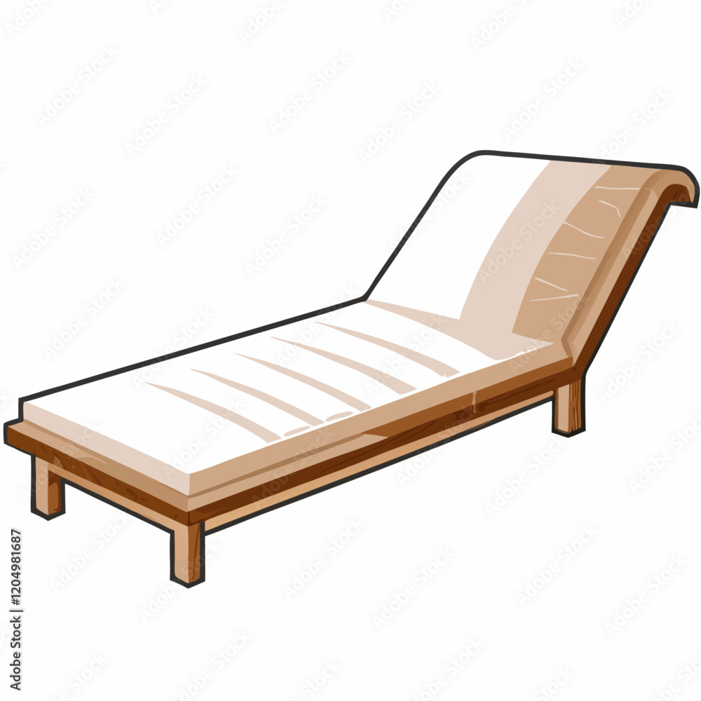 A relaxing wooden bench vector illustration (3) A relaxing wooden bench vector illustration (3)