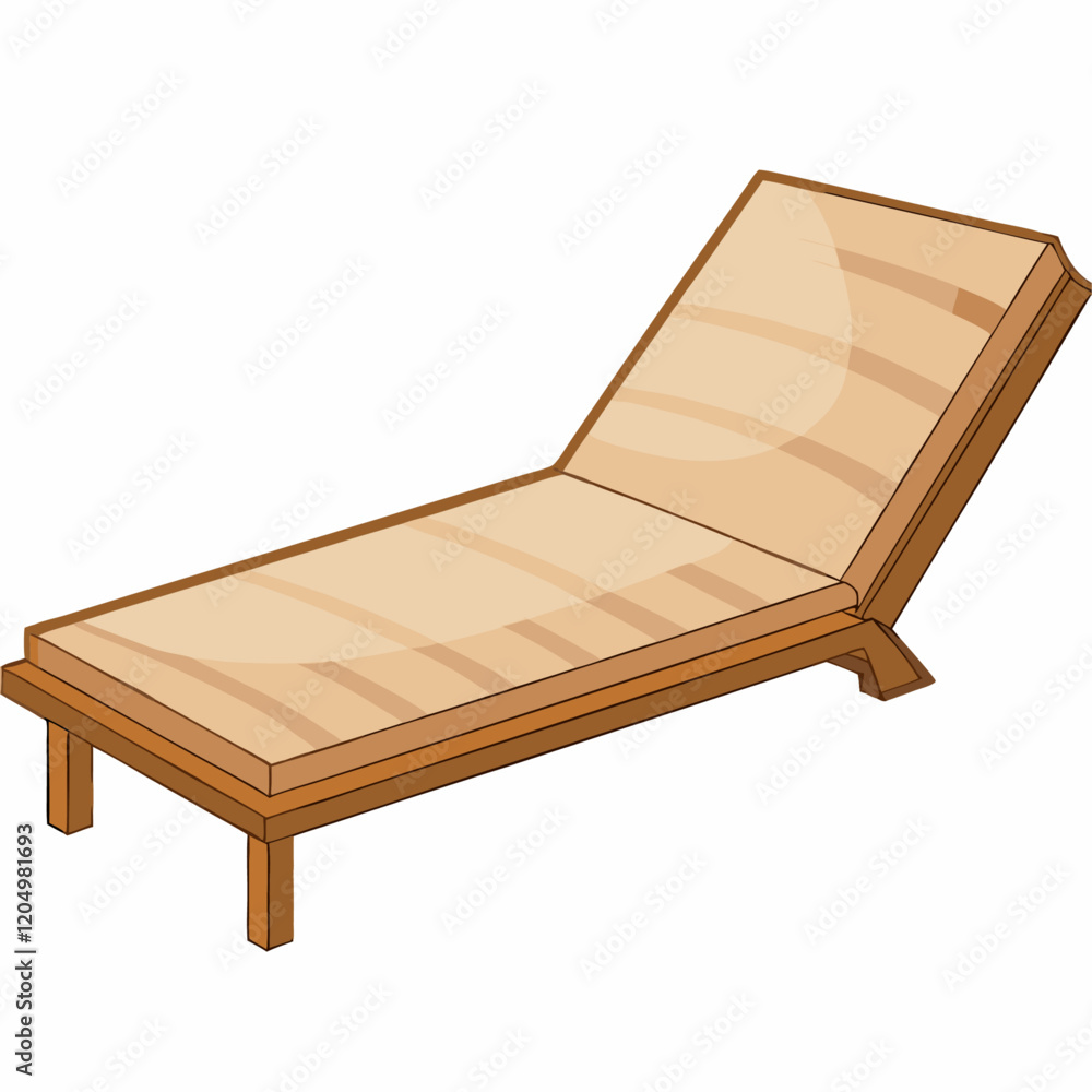 A relaxing wooden bench vector illustration (4) A relaxing wooden bench vector illustration (4)