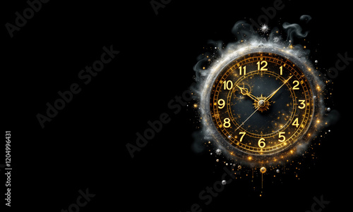 Wallpaper Mural A striking stock photo illustrating the urgency of deadlines and limited time, perfect for business, marketing, and motivational projects. Features copyspace for text. Torontodigital.ca