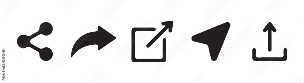 Share icon. Share icon set. Set of share icon. Share arrow symbol collection. Vector illustration eps 10 Share icon. Share icon set. Set of share icon. Share arrow symbol collection. Vector illustration eps 10