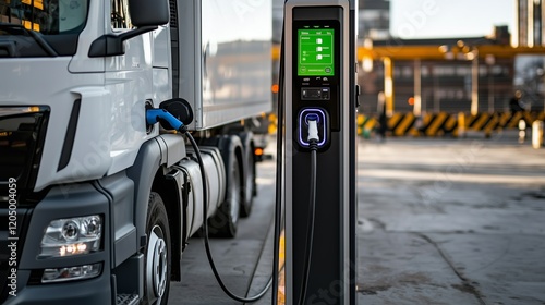 Urban Electric Truck Charging