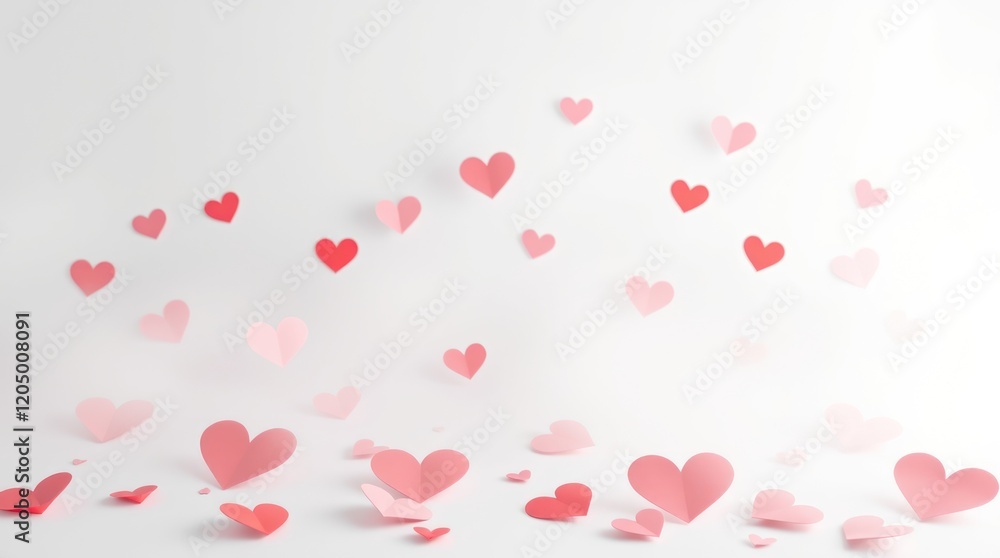 A seamless vector pattern of pink hearts on a red background, perfect for Valentine's Day cards, romantic wedding invitations, and festive holiday decorations A seamless vector pattern of pink hearts on a red background, perfect for Valentine's Day cards, romantic wedding invitations, and festive holiday decorations