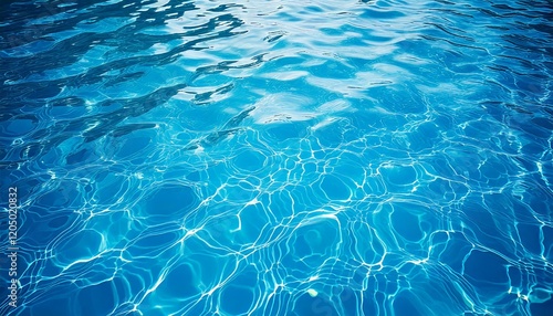 上から水面を見たリアルな背景素材