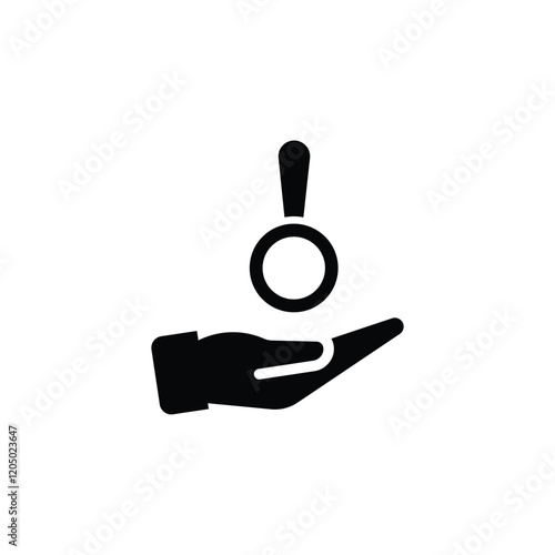 Search icon vector