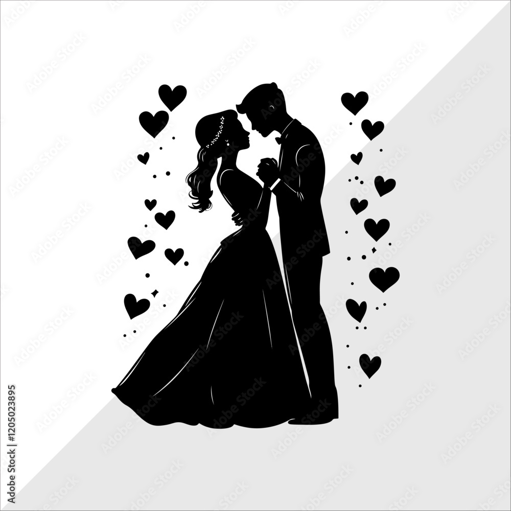 Silhouette of Couple kissing. Silhouette of Couples Dancing. Silhouette of Couple kissing. Silhouette of Couples Dancing.