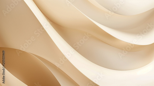 abstract cream background with waves