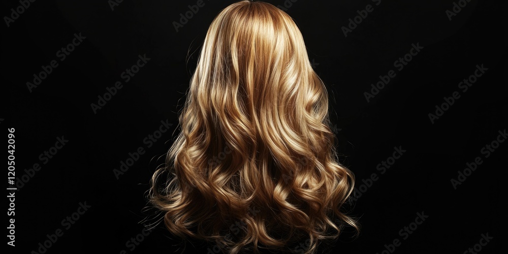 Woman with long blonde hair Woman with long blonde hair