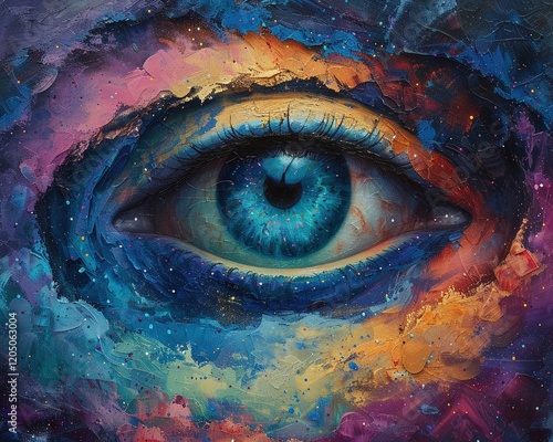 Dive into the depths of quantum consciousness through a mesmerizing aerial perspective Visualize the unseen connections and influences on our perception of reality